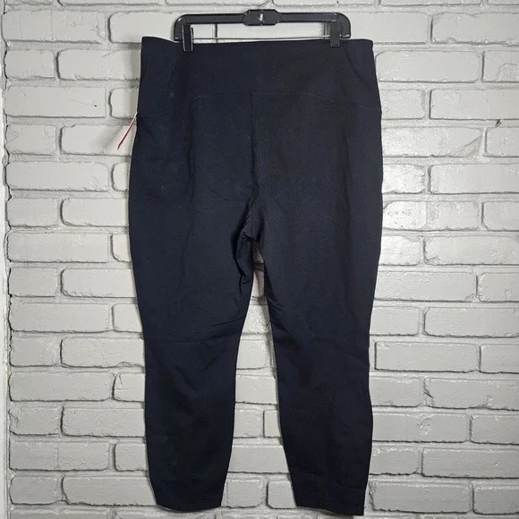 Spanx Womens New Casual Leggings 3X Petite Classic Black Pants  Shaper NWT - Picture 14 of 15